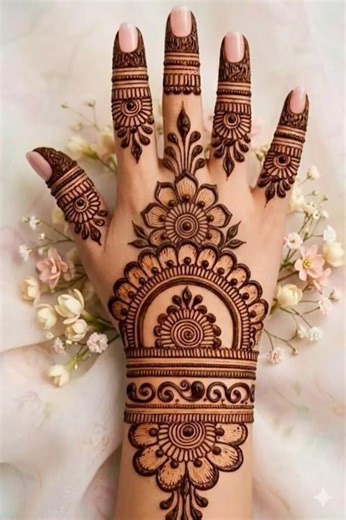 "Beautiful 5 Mehndi Designs collection ✨ #Shorts #Mehndi"