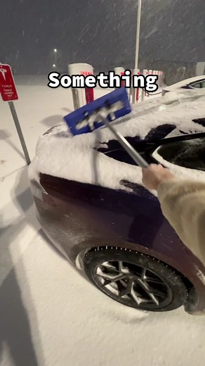 The plaid handles so well in the snow 😩 it’s so fun to drift😂 #tesla #modelsplaid #teslatok #fyp