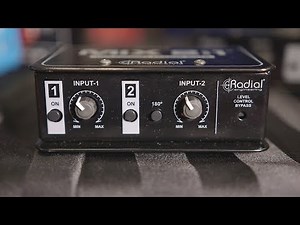 Radial Engineering Mix 2:1 & SAT 2 - AES 2017