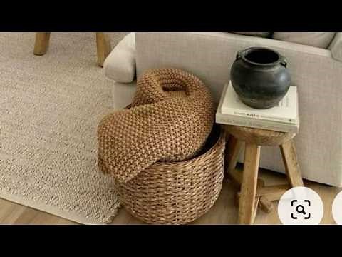 10 IDEIAS para usar CESTOS na DECORAÇÃO, lindas e elegantes para a Sala
