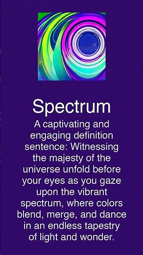 Spectrum Meaning Definition Explained