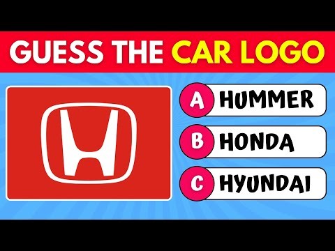 50 Famous Car Logos You Should Know | Guess the Logo Quiz 🚗