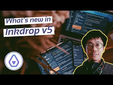 What's new in Inkdrop v5 - Organizing Markdown notes made simple