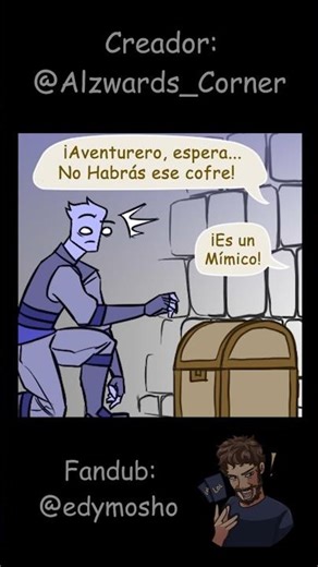 Potencial de Mímico 🗿❤️‍🔥🎤#fandub #alzward #español #comics #meme #doblaje #humor #art #cthulhu