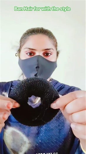 easy doughnut juice bun hairstyle ✨ #hairstyle #ban #braidhair #netizens #viraltrend #viralposts