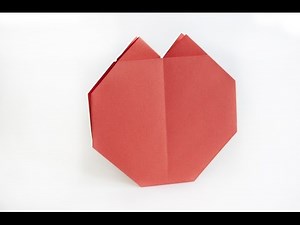 How to make a paper Tomato | origami Vegetables | Easy origami