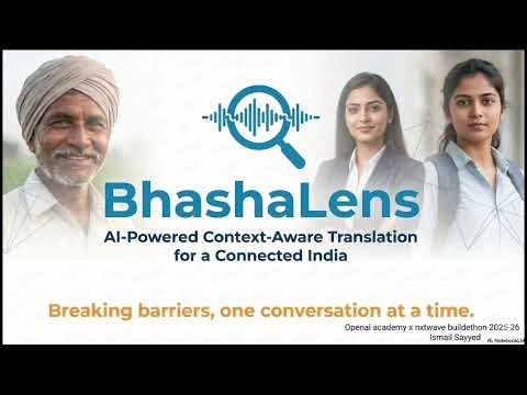 BhashaLens | AI-Powered Context-Aware Translation App | Offline-First Demo
