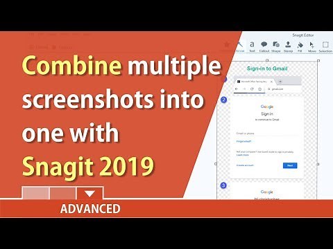 Combine multiple screen captures into one with Snagit 2019 by Chris Menard