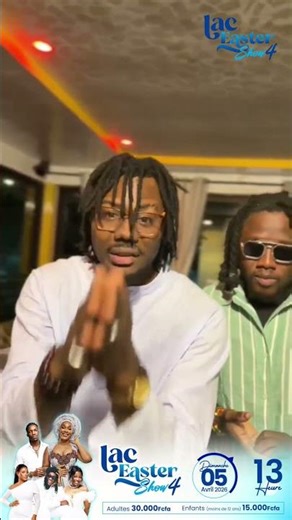 Le duo YAKNOU à la 4ème édition de LAC EASTER SHOW.