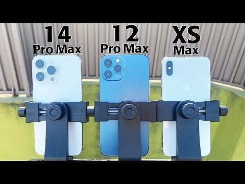 iPhone 14 Pro Max vs iPhone 12 Pro Max vs iPhone XS Max Camera Test Comparison | Big Difference ?