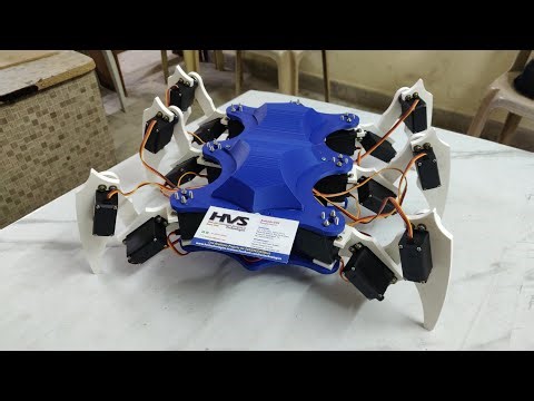 HVS-2885. Arduino Ant Hexa Robot - Walking Spider 🕷️ Robot