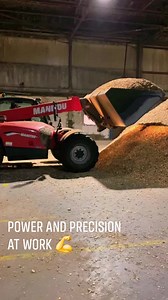 88K views · 89 reactions | Look  at the Manitou Telehandler taking on woodchip with ease! #telehandler #riverlea #manitou | Riverlea Ltd | Facebook
