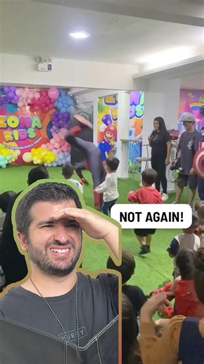 Spider-Man Pulled Up to the Party… and It Was Bad 😭🕷️💥 #shorts #comedy #funny #spiderman #birthday