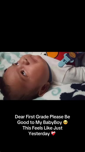 And just like that in a blink of an eye my last baby is now in first grade🥺 #babyboy💙 #mylastbaby #mommysworld #mylasteverything