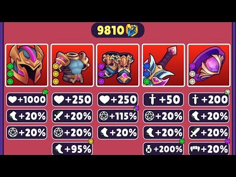 [Hunt Royale] Abyssal Maze - Full Solo, Poison ONLY, No REFLECT, No DR power stones, 0 deaths