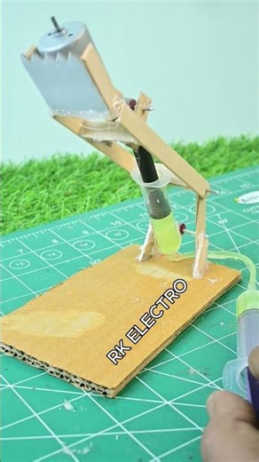 How to make BullDozer Mechanism with Hydraulic System