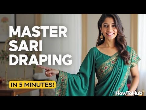 How to Wear Saree for Beginners