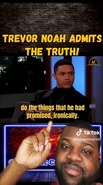 #duet with @authenticconservative Trevor Noah Actually Telling The Truth