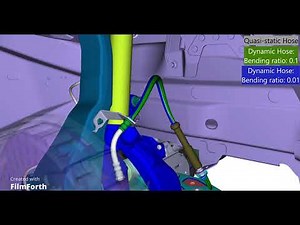 Dynamic cable Simulation