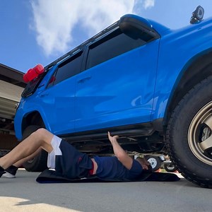 "It worked nicely on a damp gravel driveway. I could slide under the car and back with ease. The side to side movement was also nice" - Matthew W. | The Magic Creeper