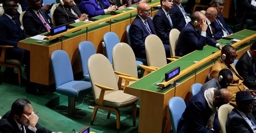 Cuban officials walk out after Trump calls the nation a ‘failed state’ in his speech.