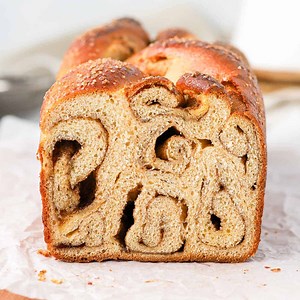 Cinnamon Roll Bread Loaf
