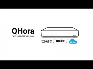 QNAP QHora-301W | 新世代 Wi-Fi 6 雙 10GbE SD-WAN 路由器