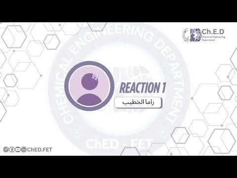 Reaction 1: chapter 2 - kinetics of homogeneous reaction (part 5)