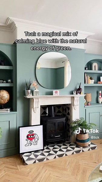 Teal 01 - Transform Your Space with a Calming Blue-Green Palette
