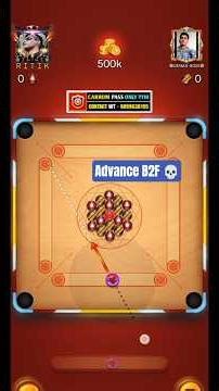 Advance Break to Finish 💀 Carrom pool 🔥|| #viral