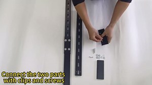 8 Ft Sign Post for Outside, Heavy Duty Yard Signs Stakes, 96 inch Metal Lawn Pole with Holes for Events, Parking, Garage, Bar, Easy Assembly,Rust-Resistant Durable DIY 1Pcs Black