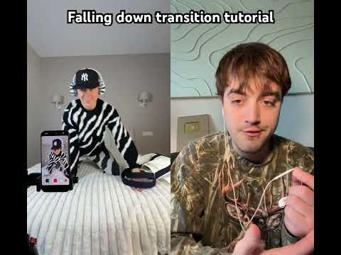 Falling down transition tutorial