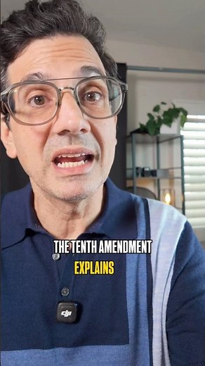 The 10th amendment explains the entire constitutional system