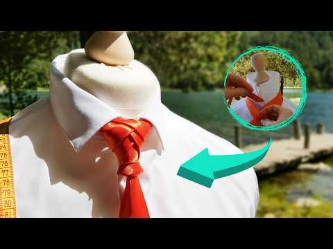 Comment faire un nœud de cravate loin de l'agglomération quotidienne #noeuddecravate 106