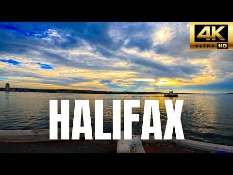 Halifax Harbour Relaxing Ambience | Nova Scotia Canada | Real Time Ocean Views 4K | Part 2