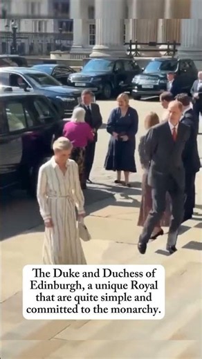The Duke and Duchess of Edinburgh a unique and simple Royal couple, dictated to the Royal course.