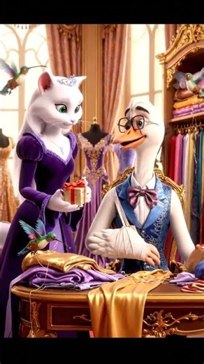 Secrets of Pets — Queen Cat Helps Her Injured Swan Tailor | Royal Emotional Story