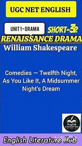 William Shakespeare Explained | Major Plays & Genres | UGC NET English