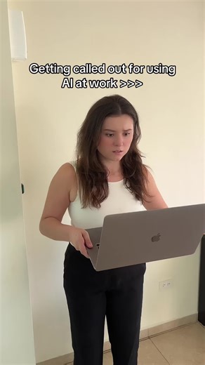 Everyone does but it’s embarrassing when it’s THAT obvious 😭 #ai #workhumor #work #fyp