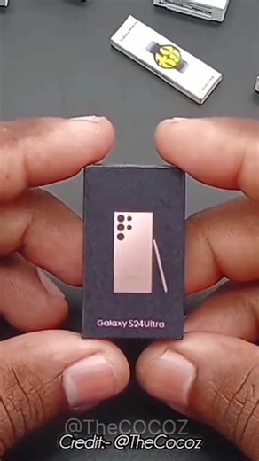 Samsung galaxy S24 ultra mini mobile unboxing📱#viral #shortsfeed #mini #samsung