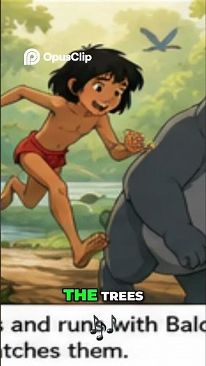 🎬Jungle Book_ Mowgli's Life Lesson in Animated Adventure!