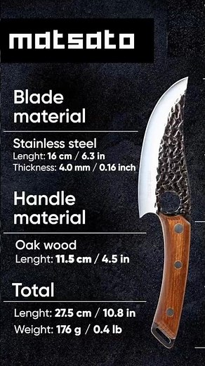 Japanese Steel Power in Your Kitchen! Matsato Knife Review #knifereview