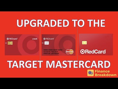Upgraded To The Target MasterCard