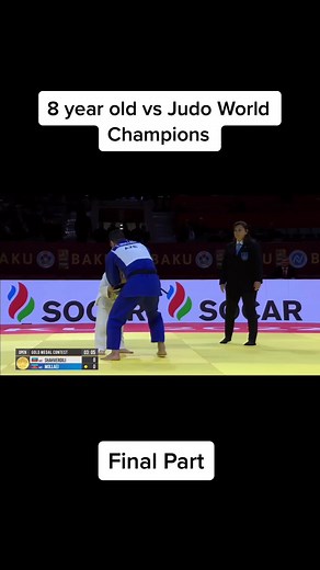 Judo Kids Competition: 8 Year Old vs Judo World Champion
