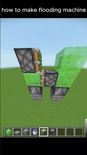How To Make A Flooding Machine 🤯#minecraft #funny #gaming #viral #building #subscribe