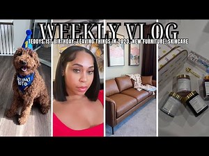 VLOG| CELEBRATING A SPECIAL B-DAY, LEAVING PEOPLE/SITUATIONS IN 2023, VALENCIA JASPER LEATHER SOFA