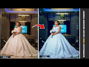 FREE Presets & LUTs| Best Way to EDITS & COLOR GRADE WEDDING Photos in Photoshop