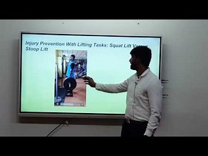 Biomechanics of stoop vs squat lift