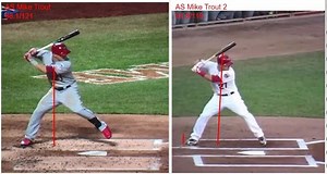 A key element in Mike Trout's Swing that makes him so good. www.jerradhardin.com | Softball is For Girls