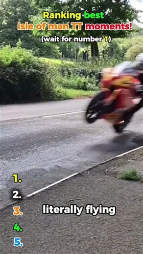 Ranking craziest isle of man TT moments